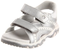 Naturino 295 Sandal (Toddler/Little Kid),Lacca Flash/Rete Argento/Bianco,27 EU (10.5 M US Little Kid)