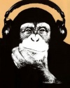 Steez (Headphone Chimp) Art Poster Print - 24x36 Poster Print by Steez , 24x36