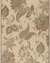 Area Rug 6x9 Rectangle Transitional Khaki Color - Surya Lenoir Area Rug from RugPal.com