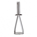 This stainless steel Rösle tongs are an integral component in Rösle's open kitchen concept. Ideal for small kitchens, attachments hang via hooks on a wall rail with space-saving convenience.