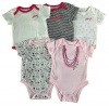 DKNY Baby 5pc Short Sleeve Bodysuits