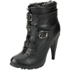 Breckelle'S Vicky-88 Black Color Ankle Booties, Size: 8 (M) US [Apparel]