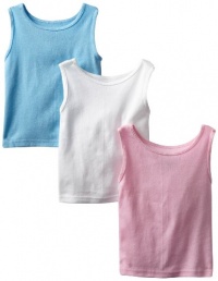 Fruit of the Loom Girls 2-6x Toddler 3 Pack Wardrobe Tank