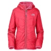 The North Face Perseus Reversible Fleece Jacket - Girls' Teaberry Pink/Cha Cha Pink, L