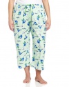 Hue Sleepwear Women's Plus-Size Mojito Capri