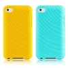 Belkin F8W012ebC02-2 Essential 023 Case for Apple iPod Touch 4G - 2 Pack - Golden Gardens/Fountain Blue