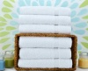 Luxury Hotel / Spa Collection - 6 piece White Terry Hand Towel Set (Standard Size) - 100% Genuine Turkish Grown Cotton