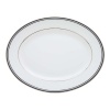 Lenox Federal Platinum  Oval Platter, Black