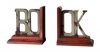 Uttermost 19589 BOOK, BOOKENDS, S/2