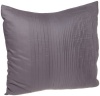 Vera Wang Love Knots Pillow Sham, Platinum, Euro