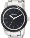 Kenneth Cole REACTION Women's RK6009 Analog Black Enamel Bezel Watch Box Set