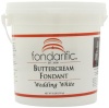 Fondarific Buttercream Wedding White Fondant, 5-Pounds