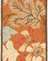 Area Rug 2x8 Runner Country & Floral Rust - Multi Color Color - Safavieh Blossom Rug from RugPal