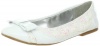 Jessica Simpson Lainy 1/25 Flat (Little Kid/Big Kid),White,3 M US Little Kid