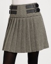 Featuring a classic herringbone pattern, a fully lined kilt with timeless style.Buckle details at waistFully linedAbout 20 longWool/polyester/viscoseDry cleanImportedSIZE & FIT Model shown is 5'10½ (179cm) wearing a US size 4.This style runs true to size. We recommend ordering your usual size for a standard fit. 