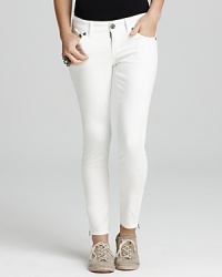 Free People Jeans - Cropped Skinny in White