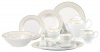 Lorenzo Import OrchidGD 57-Piece Porcelain Dinnerware Set