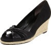 Cole Haan Women's Air Camila OT 65 Wedge,Black,7.5 B US