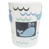 Allure Home Creations Whale Watch Printed Plastic Wastebasket