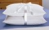 Standard Size White Goose Feather and Goose Down Pillows - Set of 2