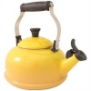 Le Creuset Enamel-on-Steel Whistling 1-4/5-Quart Teakettle, Dijon