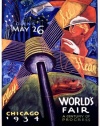 1934 Chicago World's Fair 18x24 Limited-Edition Artistic Planked Wood Sign