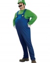 Super Mario Brothers Deluxe Luigi Costume