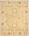 Safavieh Anatolia Collection AN556K Handmade Sage Hand-Spun Wool Area Rug, 8 Feet by 10 Feet