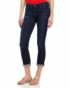 7 For All Mankind Women's Skinny Crop and Roll