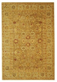 Area Rug 2x3 Rectangle Traditional Tan - Ivory Color - Safavieh Anatolia Rug from RugPal