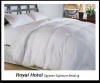 Royal Hotel's 1200-Thread-Count King Size White Siberian Goose Down Comforter 100 percent Egyptian-Cotton 1200 TC - 750FP - 50Oz - Stripe White