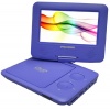 Sylvania SDVD7027 7-Inch Portable DVD Player with Car Bag/Kit, Swivel Screen, USB/SD Card Reader (Purple)