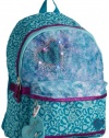 Skechers Twinke Toes Leopard Basic Backpack, Aqua, One Size