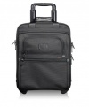 Tumi Luggage Alpha Tall Wheeled International Brief with Laptop Cover, Black, One Size