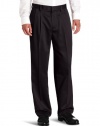 Dockers Men's Never-Iron Essential Relaxed Fit Pleated Cuffed Pant