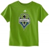 MLS Seattle Sounders FC Short Sleeve 8-20 Boys T-Shirt (Rave Green, Medium)