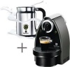 Nespresso C100-US-AERO Essenza Automatic Single-Serve Espresso Machine with Nespresso Aeroccino Milk Frother, Titanium