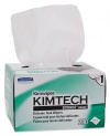 Kimberly Clark 34155 Kimtech Science Kimwipes Delicate Task Disposable Wiper, 8-25/64 Length x 4-25/64 Width, White (Case of 60 boxes)