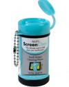 M&S ScreenCleen Mini Canister Cleaning Wipes -Touch Screen Cleaner for your iPhone, iPad, Droid, Blackberry, Kindle and more! (POCKET SIZE)--Safley Cleans all Smartphones and Tablets!--15 Wipes