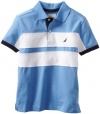 Nautica Sportswear Kids Boys 8-20 Short Sleeve Pieced Polo