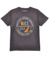 Nautica Sportswear Seal T-Shirt (Sizes 8 - 20) - carbon, 10 - 12