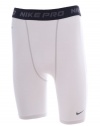 Nike Pro Boys Thermal Compression Baselayer Shorts - White - 10/12 Years