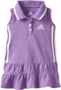 adidas Baby-Girls Infant Ace Polo Dress, Medium Purple, 6 Months