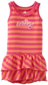 adidas Baby-Girls Infant Play To Win Dress, Bright Pink, 18 Months