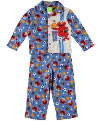 AME Sleepwear Boys 2-7 Sporty Elmo