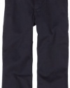 Nautica Sportswear Kids 2-7 Boys Pleated Twill Pant, Navy, 5