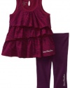 Calvin Klein Baby-Girls Infant Capri Set Top With Pant