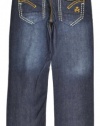 Akademiks Big Boys Denim Blue Tint Wash Pant (14)