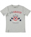 LRG Resolutionary T-Shirt (Sizes 8 - 20) - gray, 14 - 16