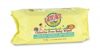 Earth's Best Chlorine Free Baby Wipes Refill, 72-Count (Pack of 12)